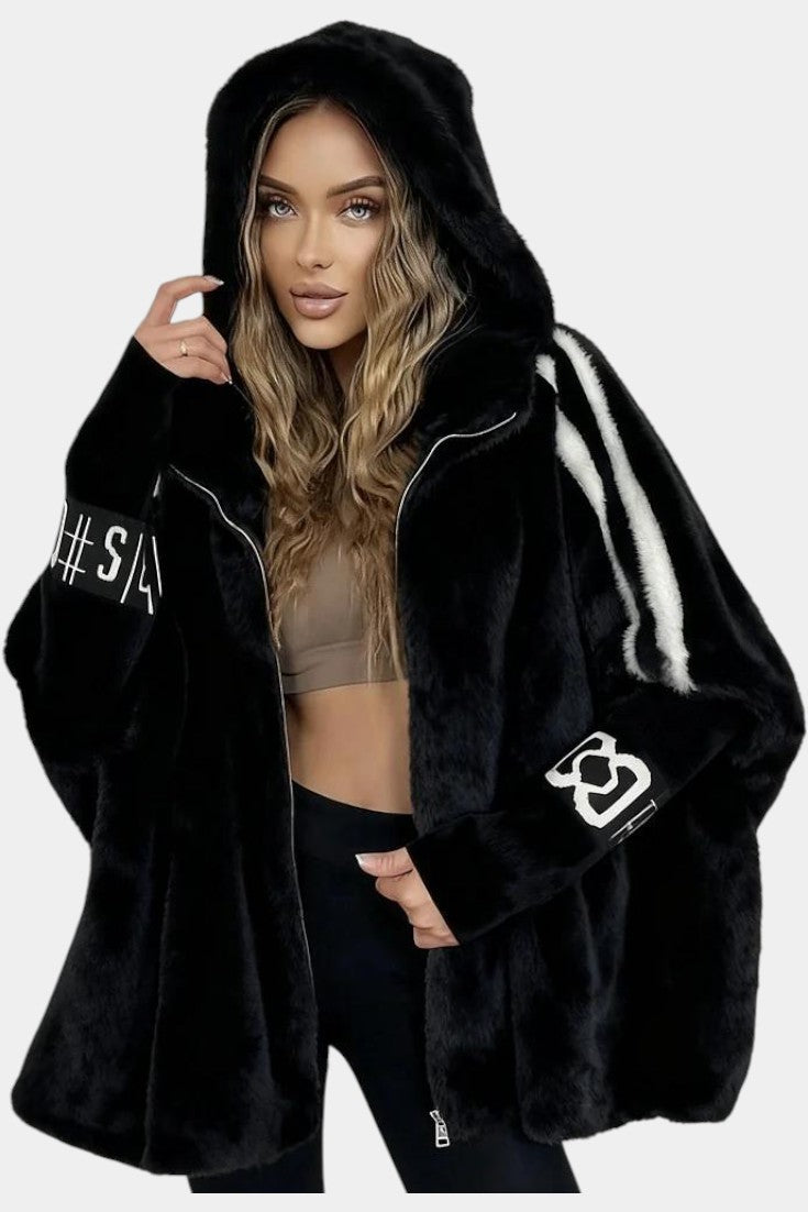 Cordula | Plush Hooded Jacket