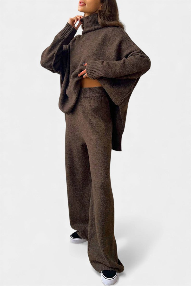 Ines | Relaxed Turtleneck Two-Piece Set