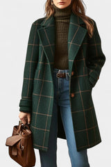 Octavia | Tailored Checked Coat
