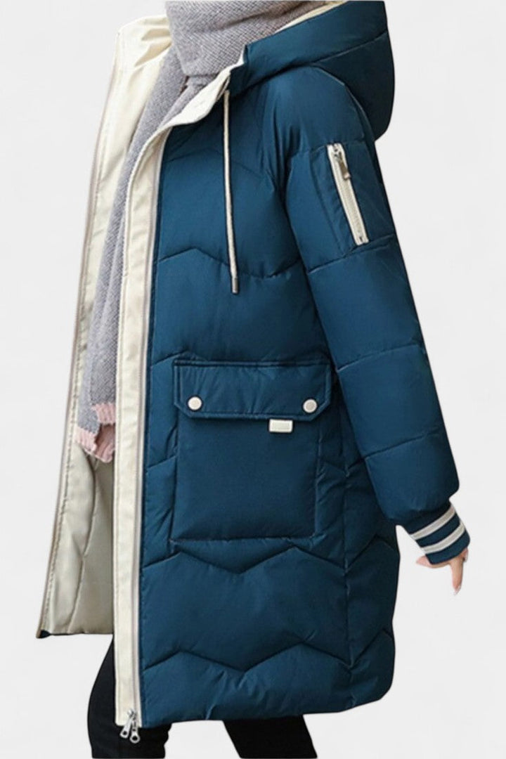 Etta | Hooded Longline Padded Coat
