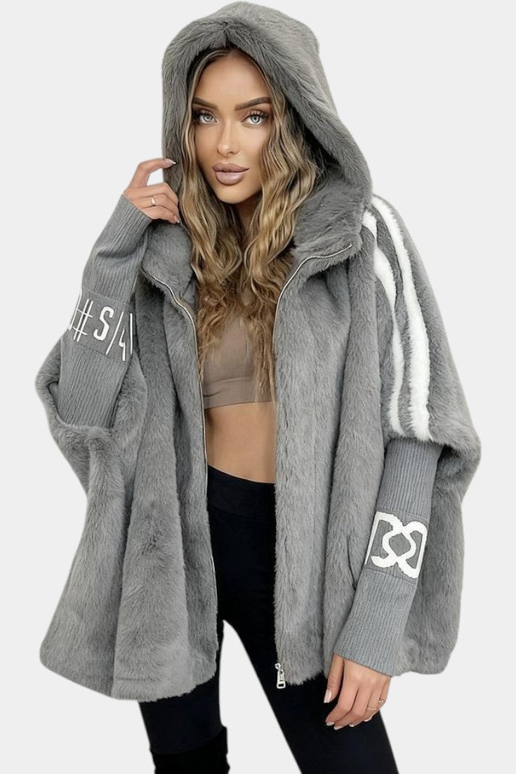 Cordula | Plush Hooded Jacket