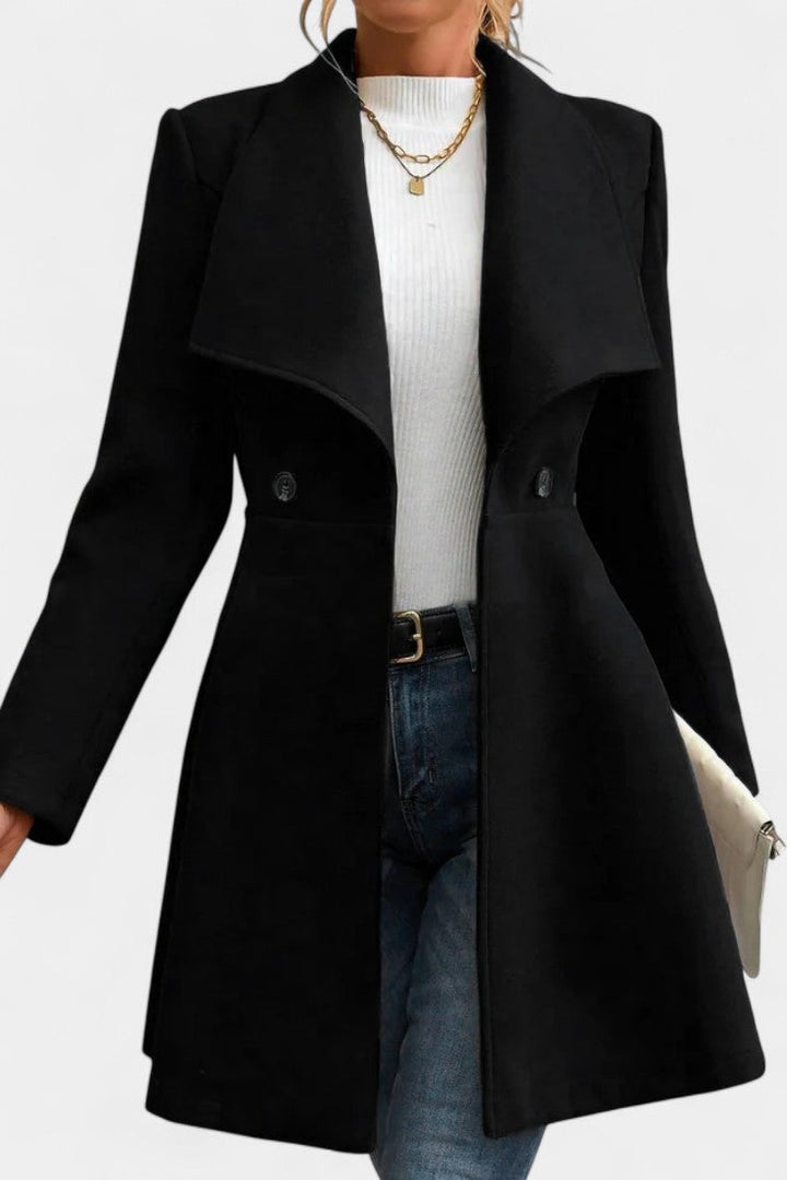 Nora | Tailored Peplum Coat
