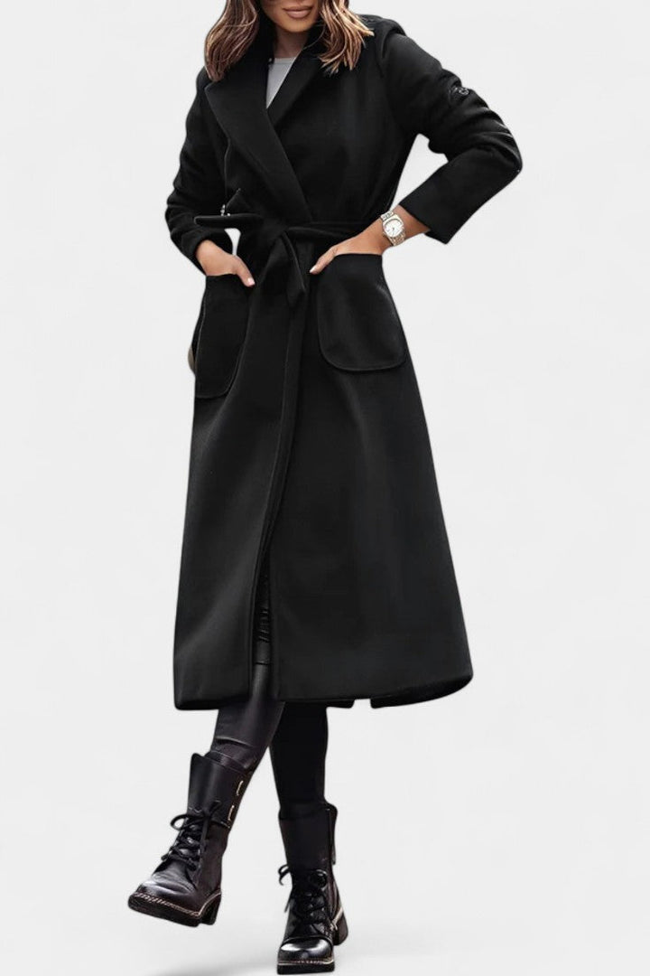 Vivienne | Belted Longline Coat