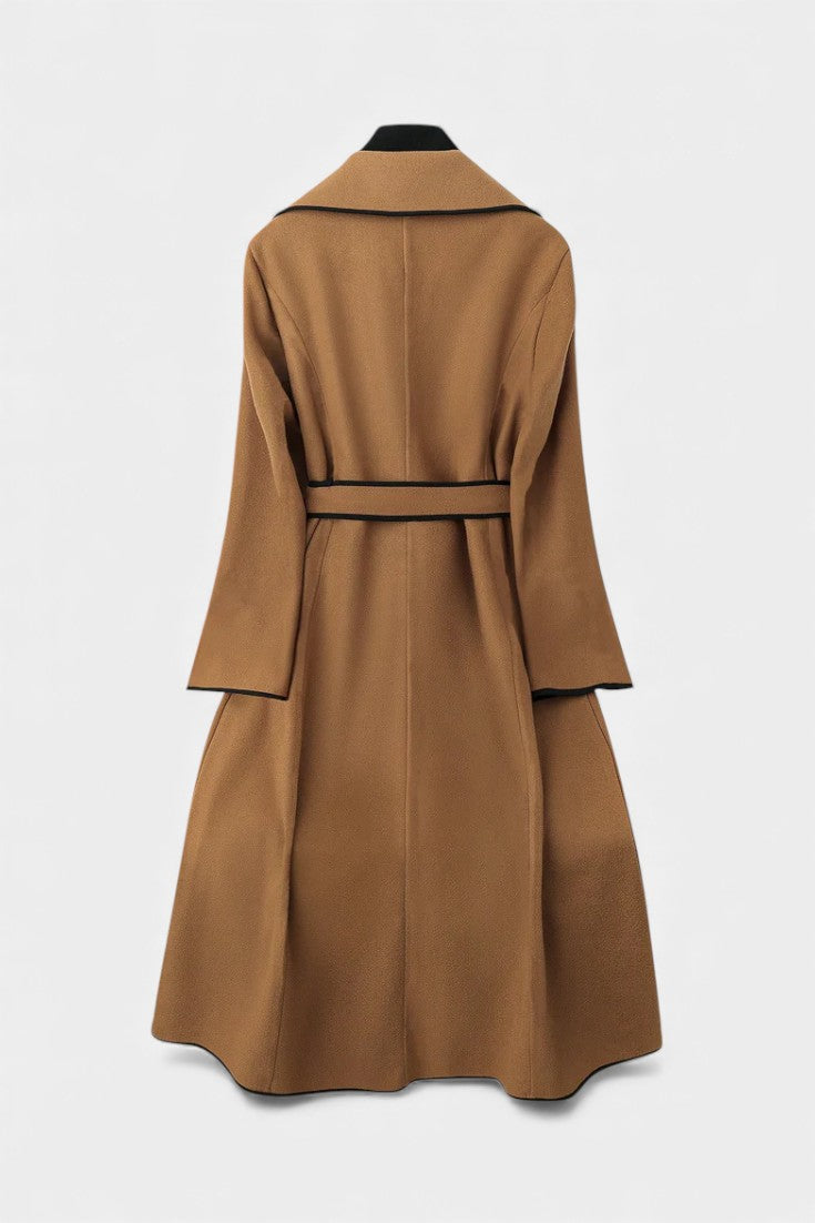 Theodora | Belted Longline Coat
