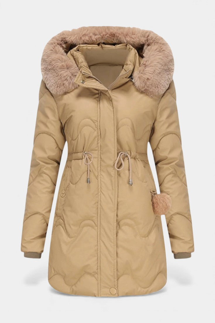 Adrienne | Cosy Hooded Winter Parka