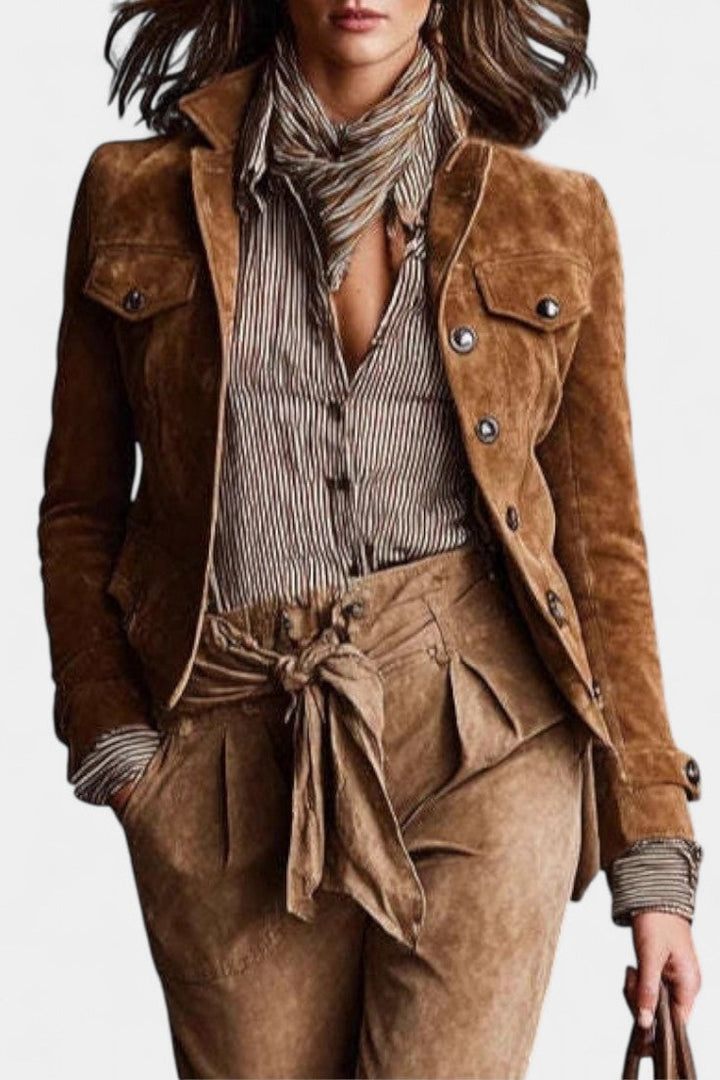 Saskia | Cropped Tailored Jacket