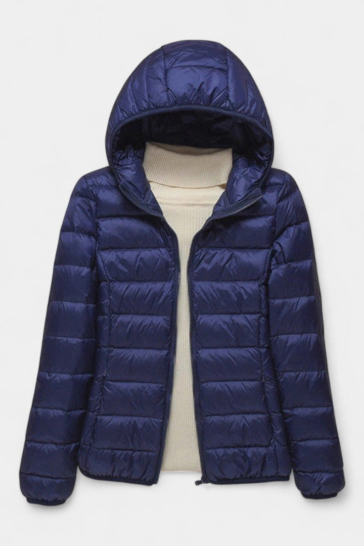 Gabriella | Lightweight Quilted Hooded Jacket