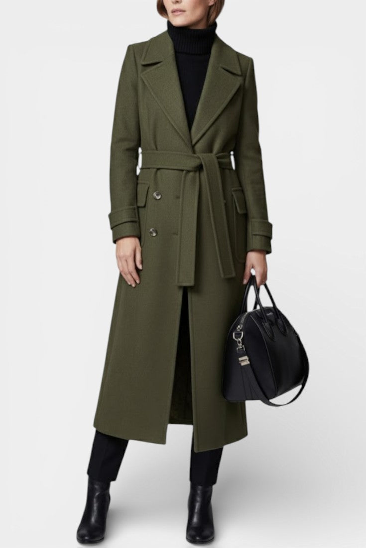 Rosabel | Tailored Double-Breasted Long Coat