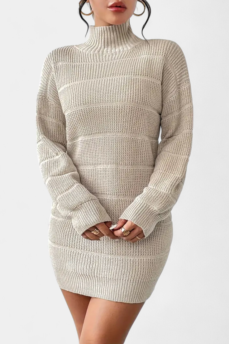Fiona | Cosy Turtleneck Sweater Dress