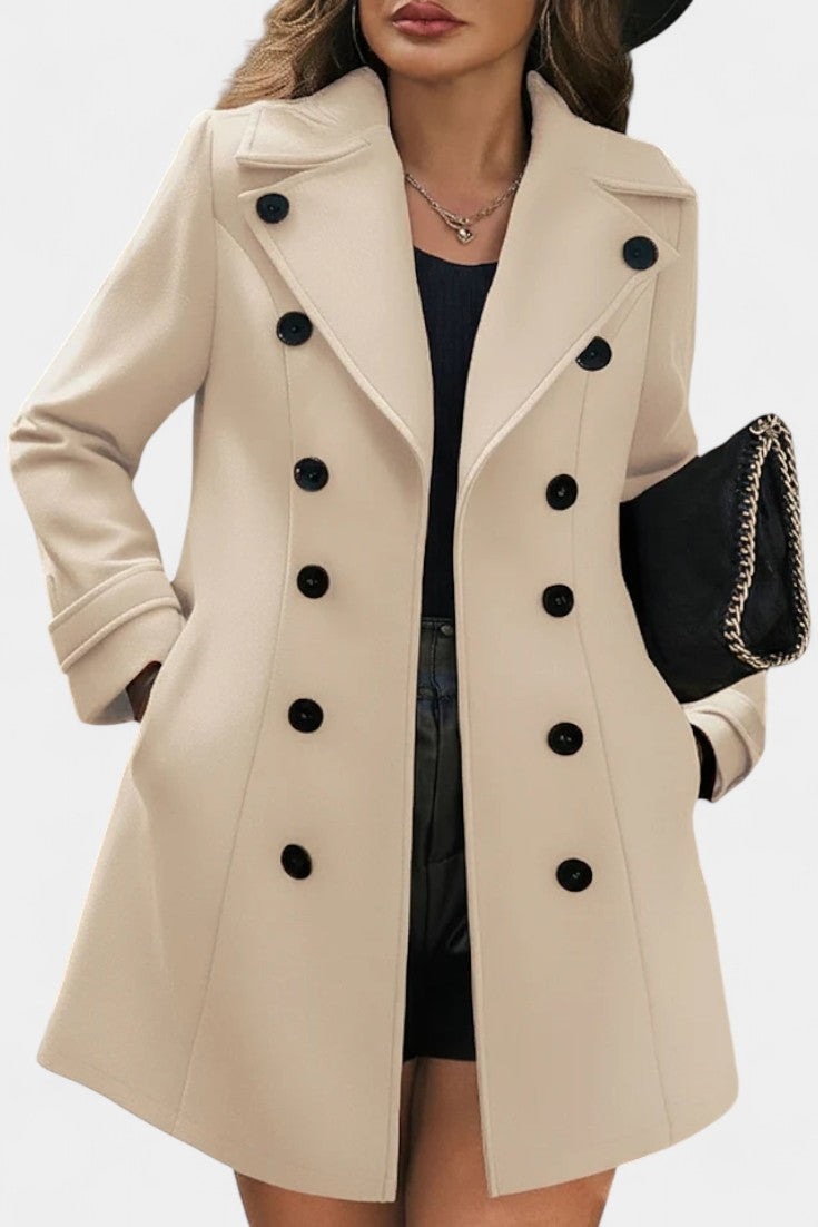 Rhiannon | Double-Breasted Tailored Coat