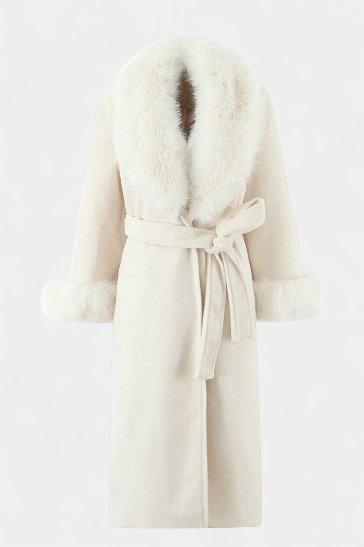 Genevieve | Belted Longline Coat