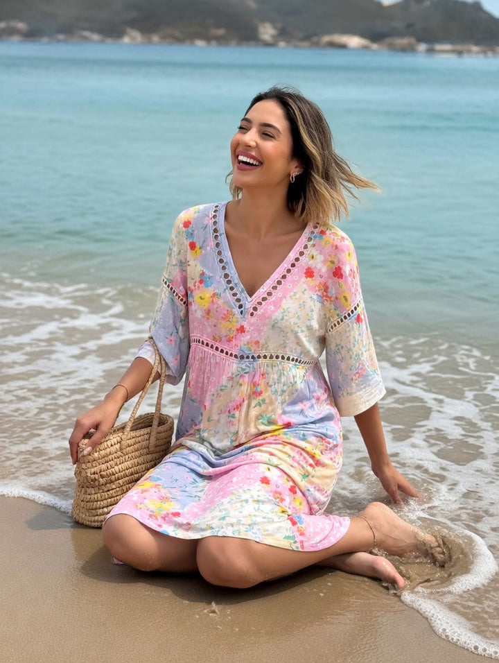 Valerie | Flowing Floral Summer Dress