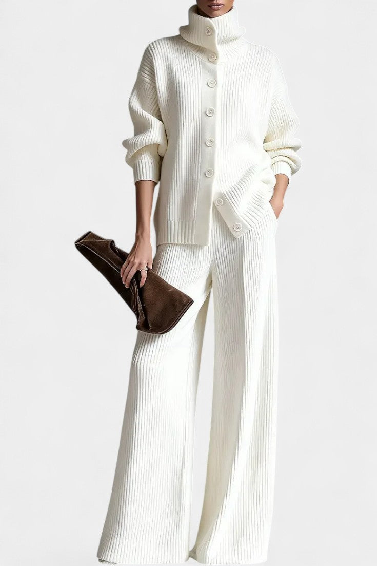Greer | Ribbed Lounge Two-Piece Set