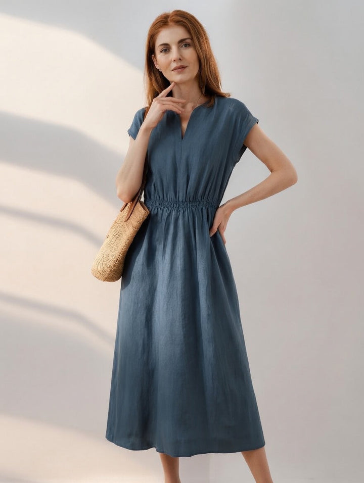 Edwina | Relaxed Midi Dress