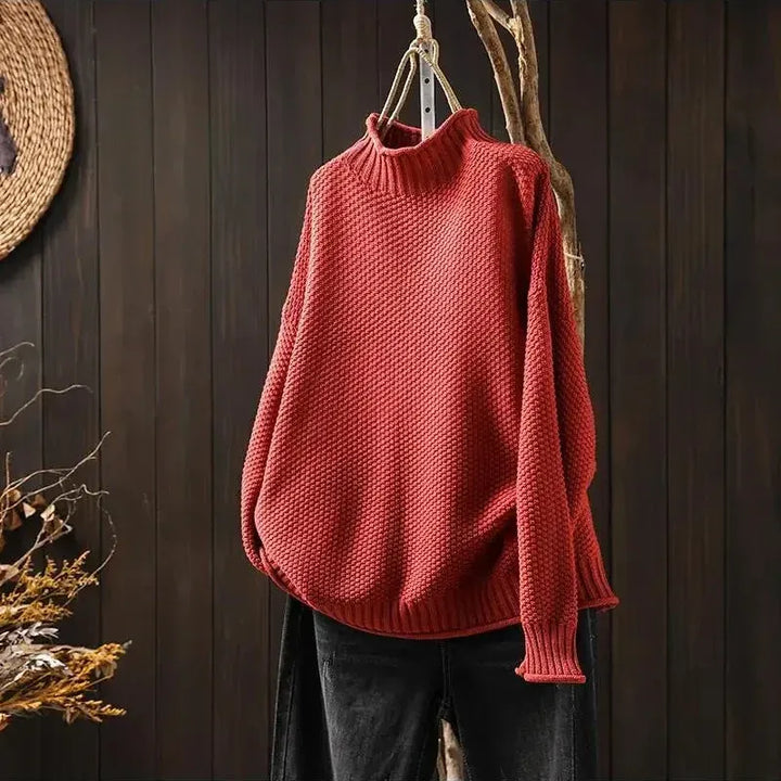 Aurelia | Relaxed High-Neck Jumper