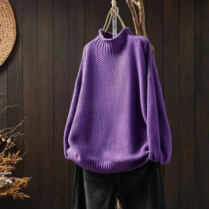 Aurelia | Relaxed High-Neck Jumper