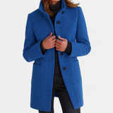 Eliza | Stand-Collar Tailored Coat