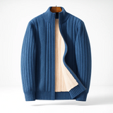 Harvey | Ribbed Full-Zip Cardigan