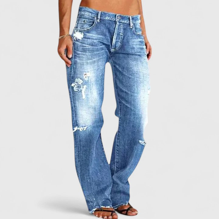 Georgia | Relaxed Straight-Leg Jeans