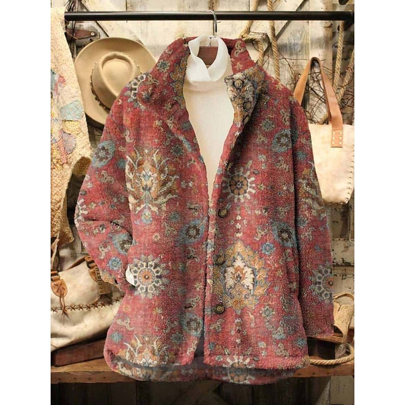 Ruth | Ornamental Print Jacket