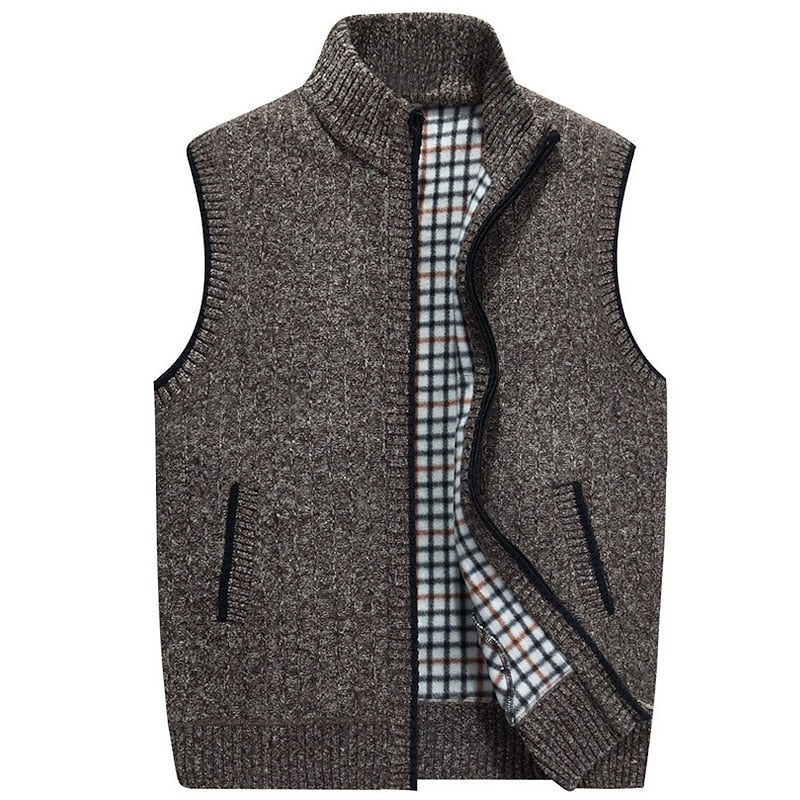 Gregory | Zip-Up Stand Collar Gilet