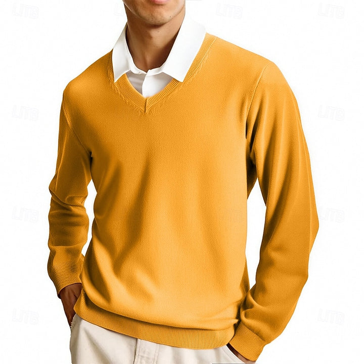 Harrison | Refined V-Neck Jumper