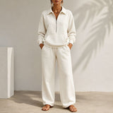 Alice | Relaxed Half-Zip Two-Piece Set
