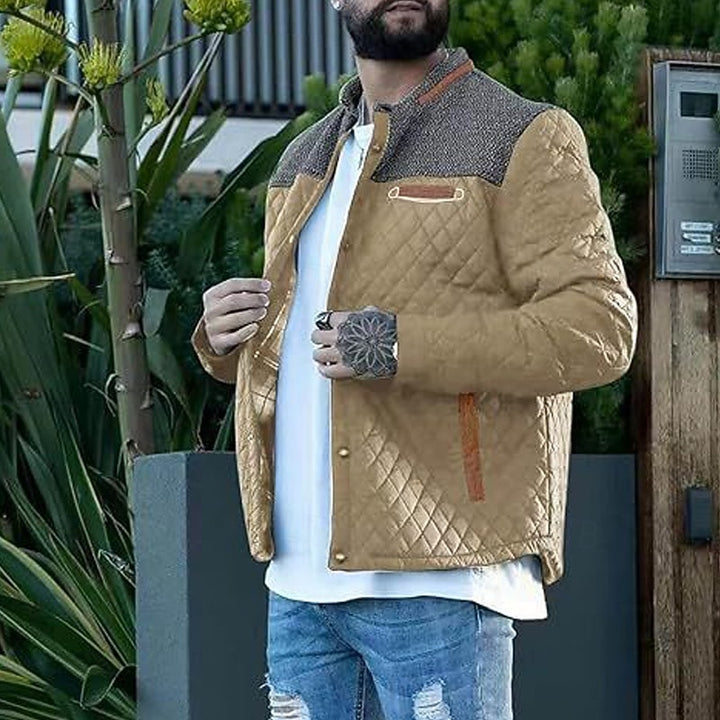 Gareth | Quilted Stand-Collar Jacket