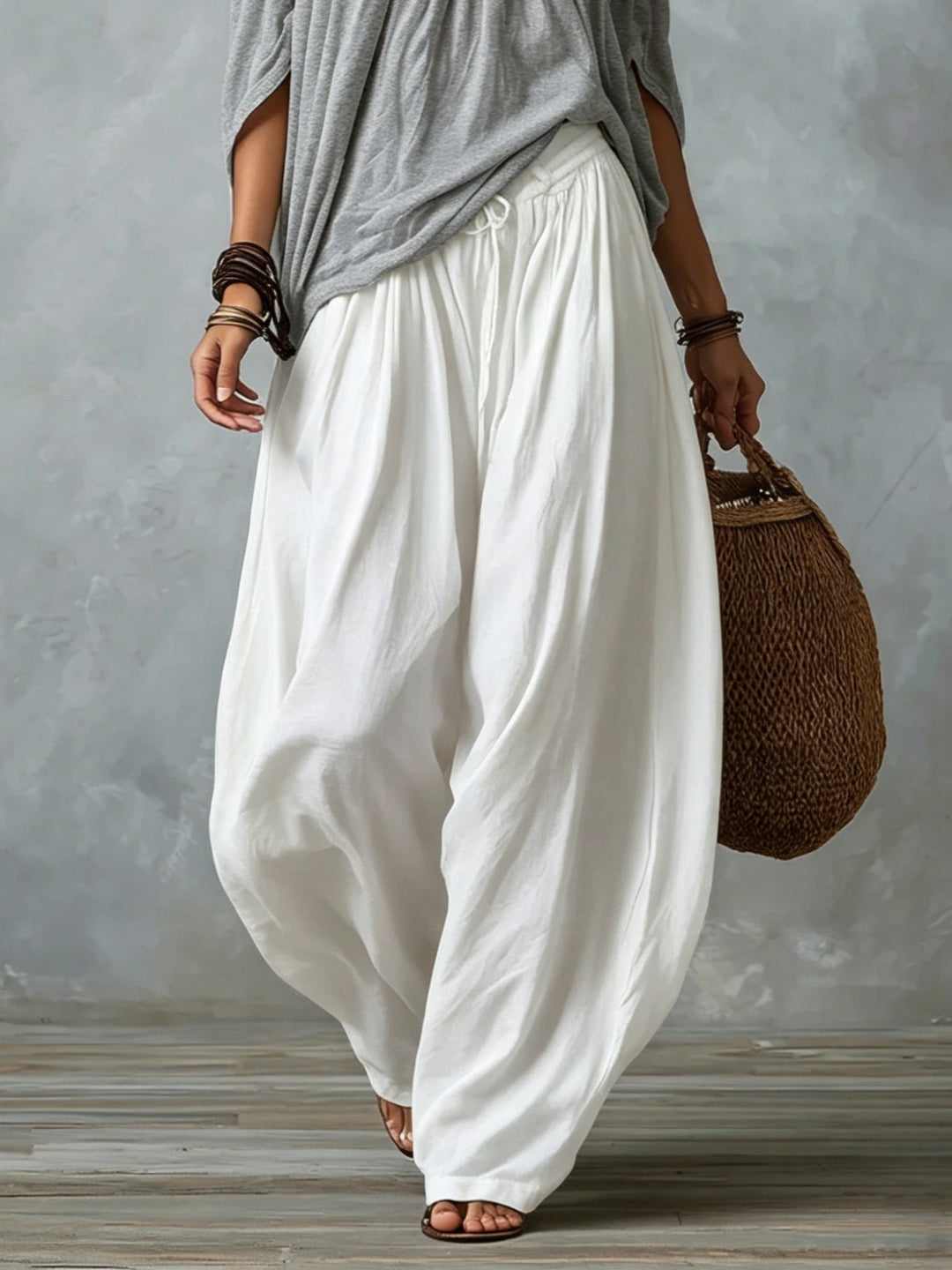 Helena | Relaxed Off-Shoulder Two-Piece Set