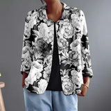 Henrietta | Floral Open-Front Jacket
