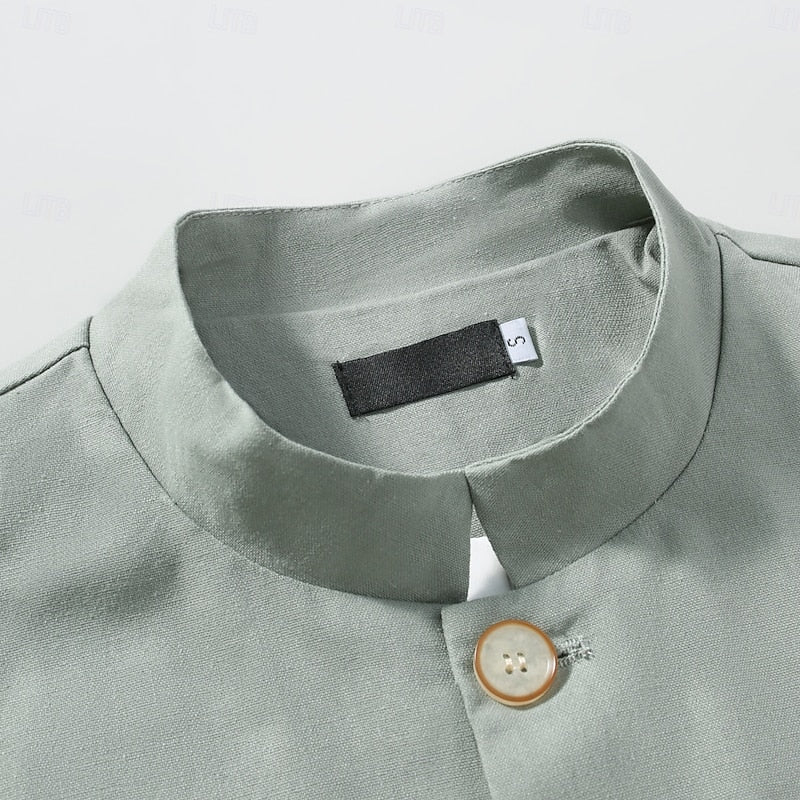 Alden | Mandarin-Collar Jacket