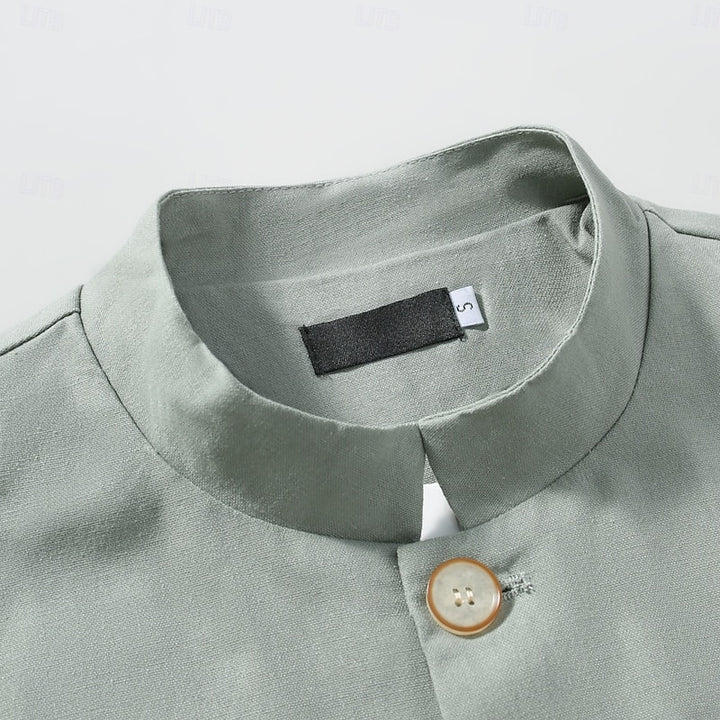 Alden | Mandarin-Collar Jacket