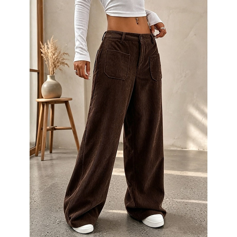 Prudence | High-Waisted Wide-Leg Trousers
