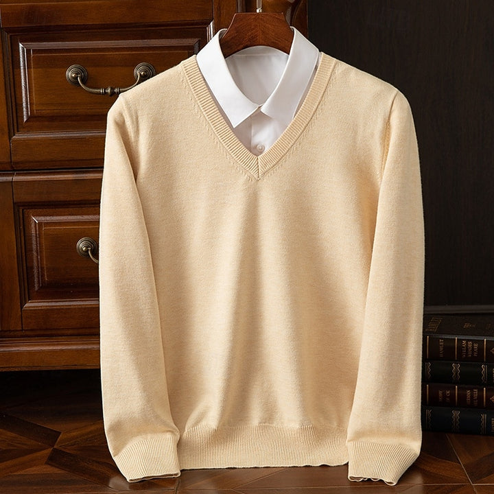 Harrison | Refined V-Neck Jumper