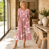 Clarissa | Floral Pocket Midi Dress