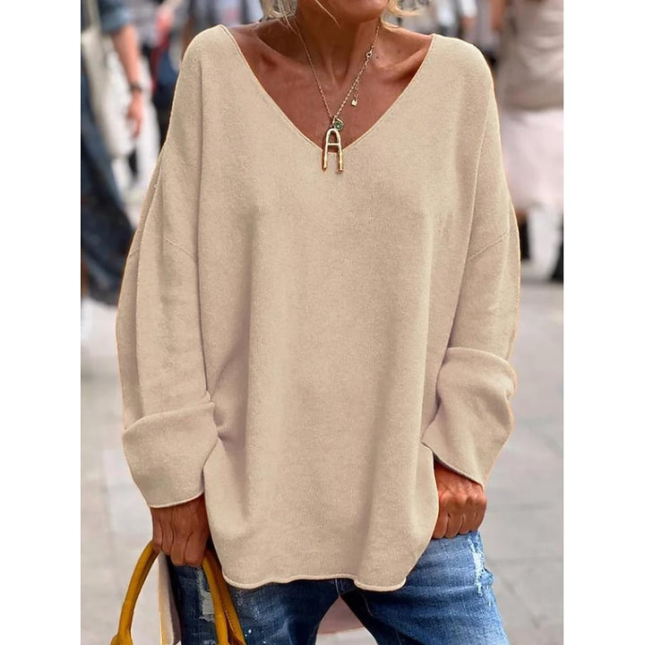 Eliora | Relaxed V-Neck Tunic Top
