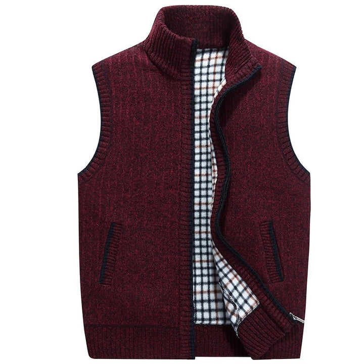 Gregory | Zip-Up Stand Collar Gilet