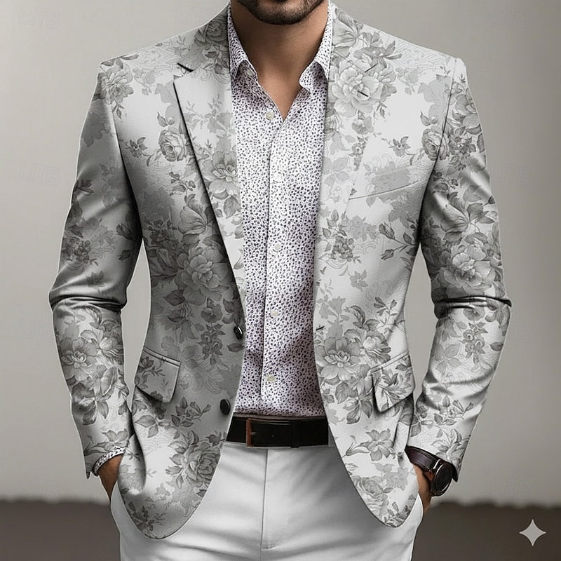 Gideon | Floral Tailored Blazer
