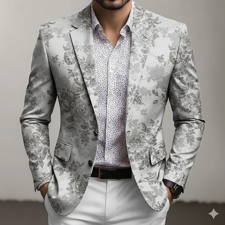Gideon | Floral Tailored Blazer