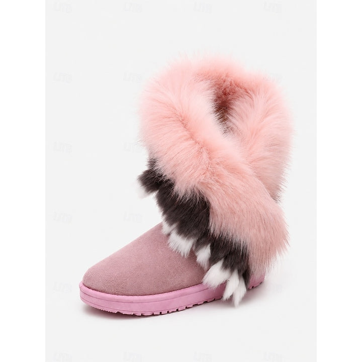 Marissa | Cosy Round-Toe Snow Boots