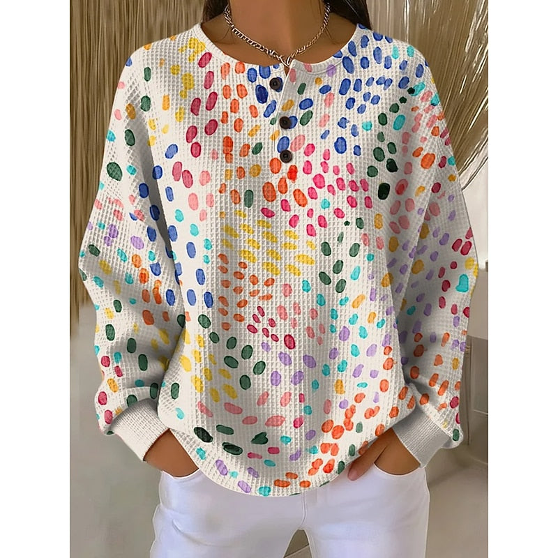 Briony | Artful Colour-Block Top