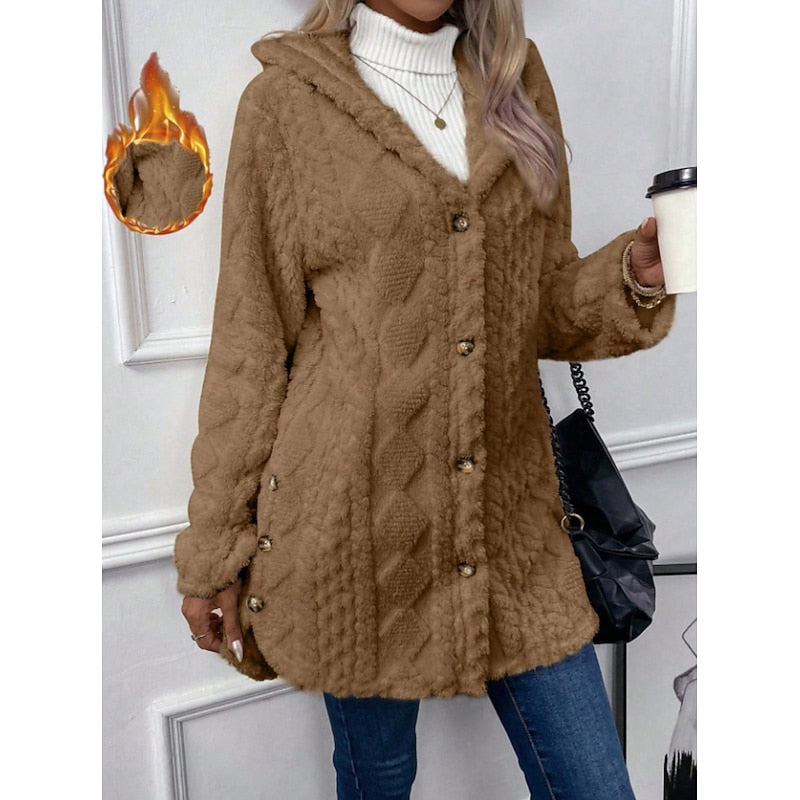 Yvette | Cosy Hooded Jacket