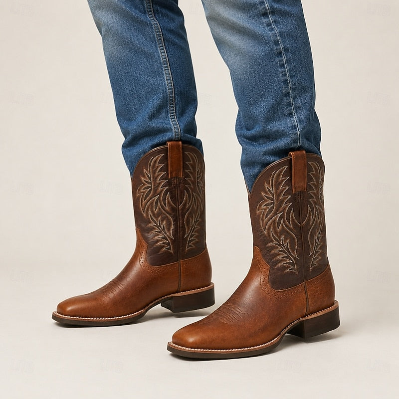 Wyatt | Square-Toe Western Boots