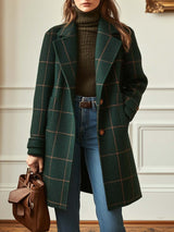 Sybil | Windowpane Check Coat