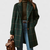 Prudence | Timeless Windowpane Check Coat