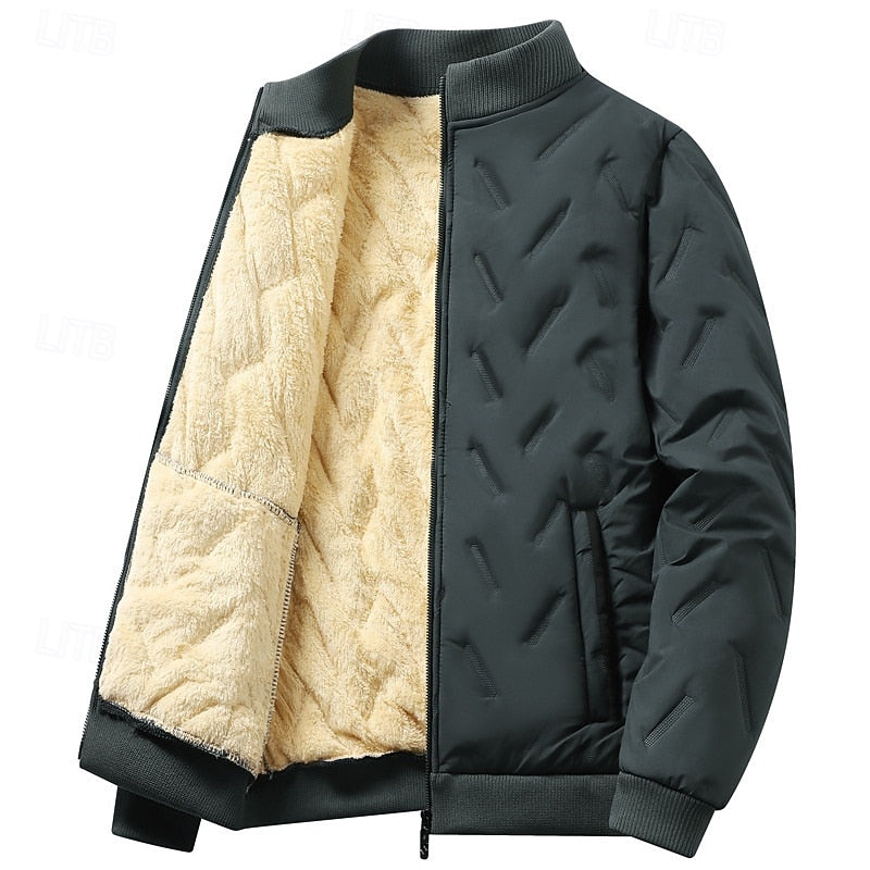 Calvin | Quilted Bomber Jacket