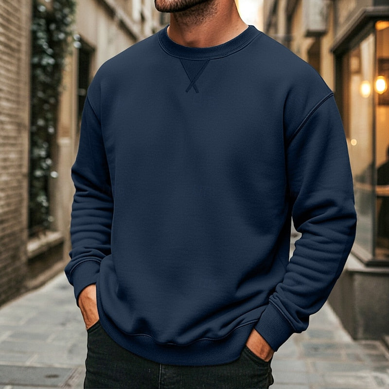 Miles | Classic Crew Neck Sweatshirt