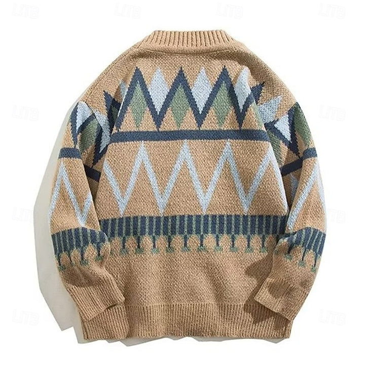 Gregory | Christmas Button-Up Cardigan