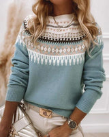 Wren | Fair Isle Round Neck Jumper