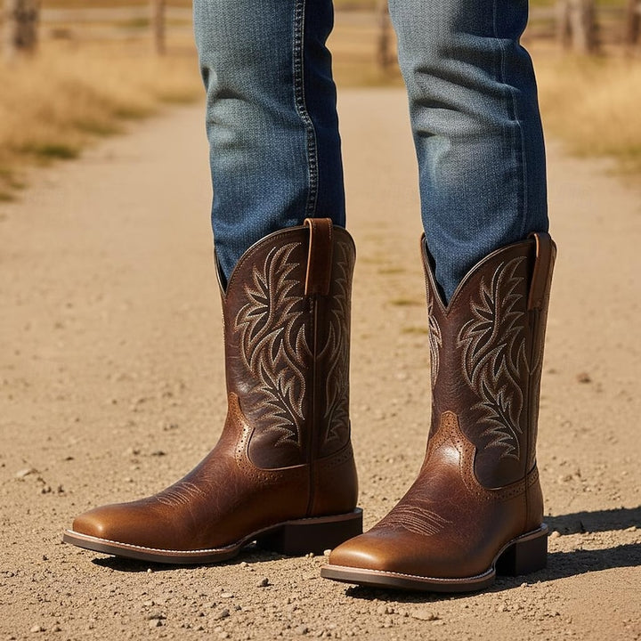 Wyatt | Square-Toe Western Boots